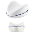 Body Memory Cotton Leg Pillow Sleeping Orthopedic Sciatica Back Hip Joint for Pain Relief(White Inner) - Cushions & Pillows by PMC TechLife | Online Shopping South Africa | PMC TechLife