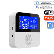 Tuya WIFI Temperature And Humidity Sensor With 2.9inch LCD Display,Spec: Only Sensor