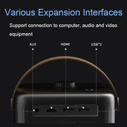 K3 1080P Home HD Portable Dual-Band 5G WiFi Smart Projector, CN Plug(Basic Version)