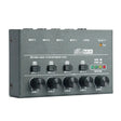 4 Way mixer With Single Channel Stereo Switching Mini Signal Hybrid Small Audio - Live Sound Effects Processors by PMC TechLife | Online Shopping South Africa | PMC TechLife | Buy Now Pay Later Mobicred
