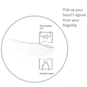 Fingertip Heart Rate Sensor Fitness Pulse Monitor