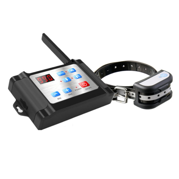Outdoor Wireless Electronic Pet Fence Night Reflective Collar, Specification: One for One(EU Plug)