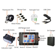 Outdoor Wireless Electronic Pet Fence Night Reflective Collar, Specification: One for One(EU Plug)