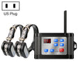 Outdoor Wireless Electronic Pet Fence Night Reflective Collar, Specification: One for Two(US Plug) - Training Aids by PMC TechLife | Online Shopping South Africa | PMC TechLife | Buy Now Pay Later Mobicred