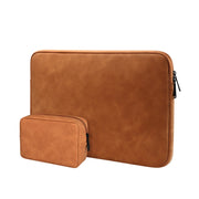 ND12 Lambskin Laptop Lightweight Water-resistant Sleeve Bag, Size: 13.3 inches(Yellow with Bag)