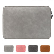 ND12 Lambskin Laptop Lightweight Water-resistant Sleeve Bag, Size: 13.3 inches(Gray with Bag)