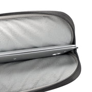 ND12 Lambskin Laptop Lightweight Water-resistant Sleeve Bag, Size: 13.3 inches(Deep Gray with Bag)