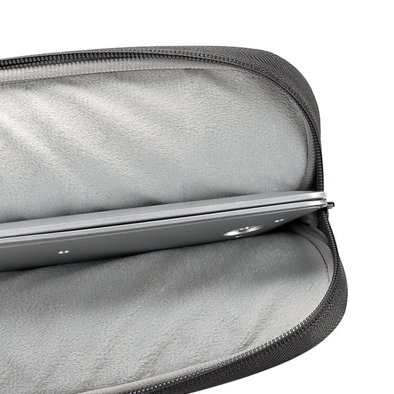 ND12 Lambskin Laptop Lightweight Water-resistant Sleeve Bag, Size: 13.3 inches(Deep Gray with Bag)