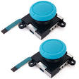 For Nintendo Switch 2pcs Game Console 3D Left Right Interoperability Rocker Remote Sensing Joystick(Blue) - Switch Spare Parts by PMC TechLife | Online Shopping South Africa | PMC TechLife | Buy Now Pay Later Mobicred