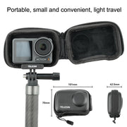 For DJI Osmo Action 3 TELESIN OA-BAG-002 Body Protective Bag Mini Storage Package Camera Accessories(Black)