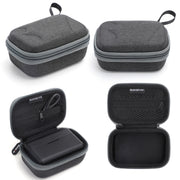 For DJI MIC Sunnylife B557 Wireless Microphone Portable Protective Box Storage Bag(Dark Gray)