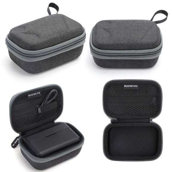 For DJI MIC Sunnylife B557 Wireless Microphone Portable Protective Box Storage Bag(Dark Gray)