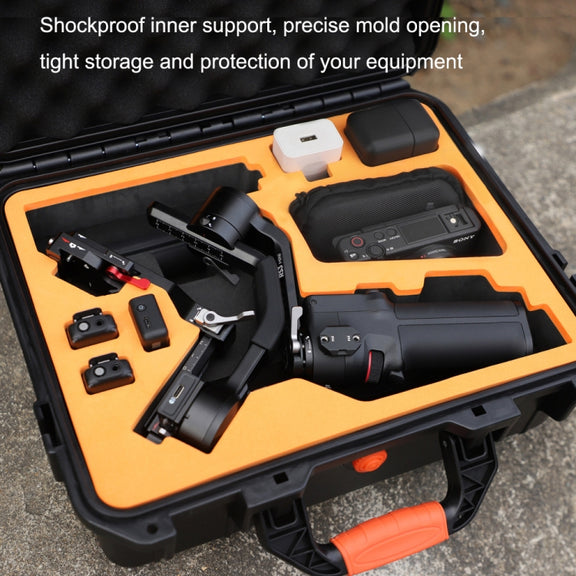 For DJI RS3 Mini Sunnylife AQX-7 Water-resistant Safety Box Storage Bag(Black)