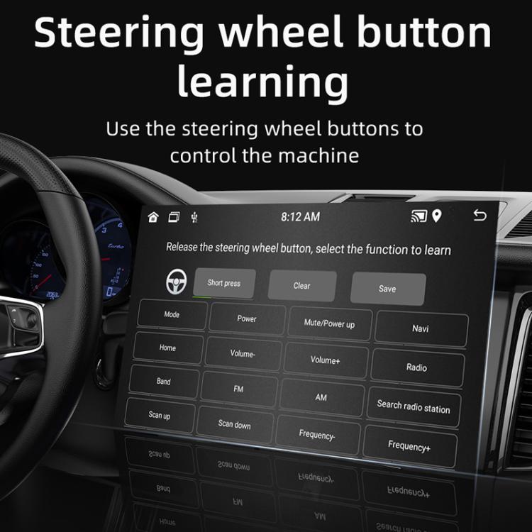 8 inch Bluetooth FM Radio Car MP5 Android Navigation Machine, Memory: 2+64G