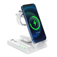 Z252 6-In-1 Wireless Charging Stand Dock With USB-C/Type-C Port & 8 Pin Charge Cable(White) - Wireless Charger by PMC TechLife | Online Shopping South Africa | PMC TechLife | Buy Now Pay Later Mobicred