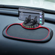 Car Center Console Mobile Phone Anti-skid Mat Temporary Parking Number Plate(With Bracket) - Car Anti-Slip Mats by PMC TechLife | Online Shopping South Africa | PMC TechLife | Buy Now Pay Later Mobicred