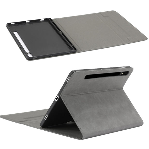 For Samsung S8 Ultra 14.6 inch Adjustable Tablet Water-resistant Anti-drop Protective Cover(Gray)