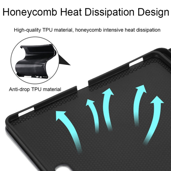 For Samsung S8 Ultra 14.6 inch Adjustable Tablet Water-resistant Anti-drop Protective Cover(Black+Power Bag)