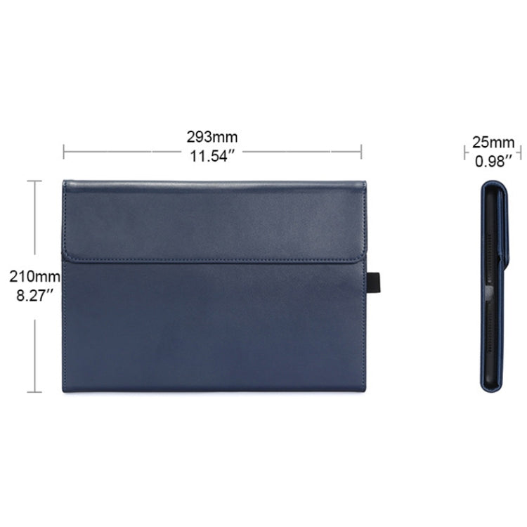 For Huawei MatePad Pro 12.6 inches Microfiber Lambskin Rotatable Magnetic Tablet Protective Cover(Red)