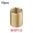 10pcs Gear Shifter Adapter Gear Shifter Connector Nut, Style: B Model M10x1.5 - Shift Knob by PMC TechLife | Online Shopping South Africa | PMC TechLife | Buy Now Pay Later Mobicred