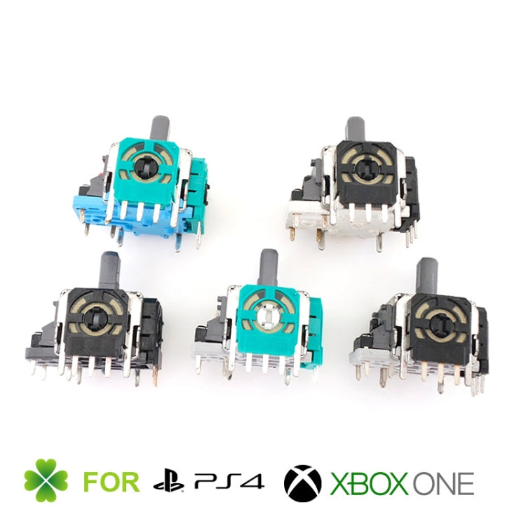For Sony PS4 / MicroSoft XBOX One ML-ps4007 Handle 3D Joystick, Color: Blue Blue Bottom