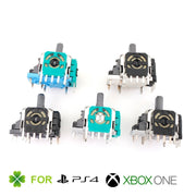 For Sony PS4 / MicroSoft XBOX One ML-ps4007 Handle 3D Joystick, Color: Blue Blue Bottom