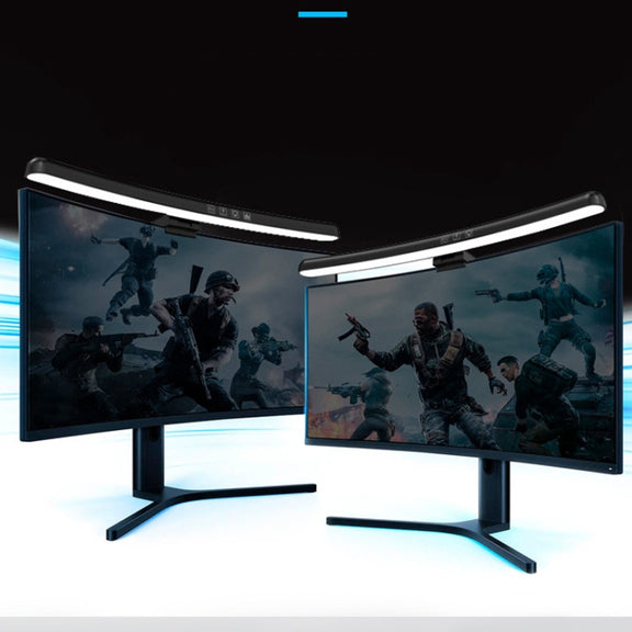 Laptop Curved Screen Hanging Lamp Computer Desk Light Without RGB Backlight