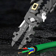 25 In 1 Electrician Multipurpose Wire Stripper(Black)