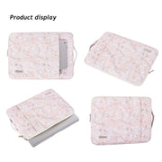 G4-89  PU Laptop Case Tablet Sleeve Bag with Telescoping Handle, Size: 13 Inch(Light Pink)