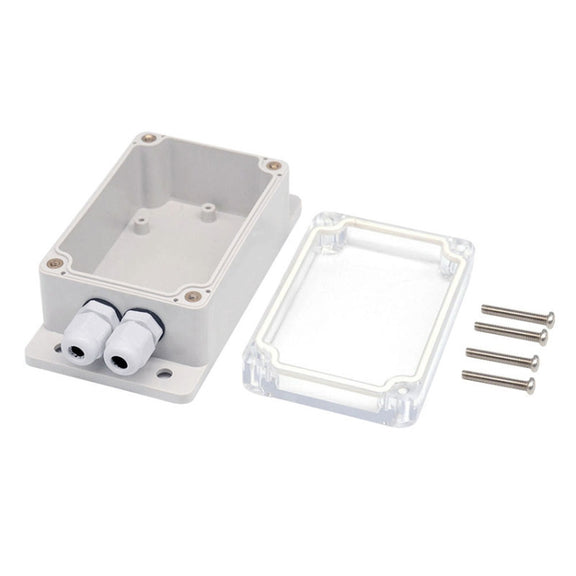 2pcs Switch Modified Part IP66 Water-resistant Shell Transparent Upper Hole PG7+Wiring Port