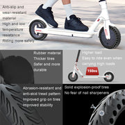 8 inch Electric Scooter Non-slip Honeycomb Outer Tire For Xiaomi M365/M365 Pro /1S/Pro2/Essential(Black)