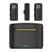 J20 One-two Wireless Lavalier Microphone Audio Video Recording ,Spec: 8 Pin Interface