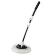 Soft Hair Curved Rod Car Wash Long Handle Telescopic Mop, Color: Black White - Car washing supplies by PMC TechLife | Online Shopping South Africa | PMC TechLife | Buy Now Pay Later Mobicred