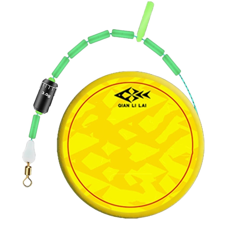 2pcs Outdoor Fishing Anti-tangle Spotted Invisible Line Set with Scale, Size: 4.5m(2.0)