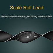 2pcs Outdoor Fishing Anti-tangle Spotted Invisible Line Set with Scale, Size: 4.5m(2.5)