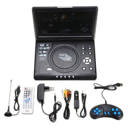 8.5 Inch LCD Screen Portable EVD Multimedia Player Play-watching Machine(US Plug)