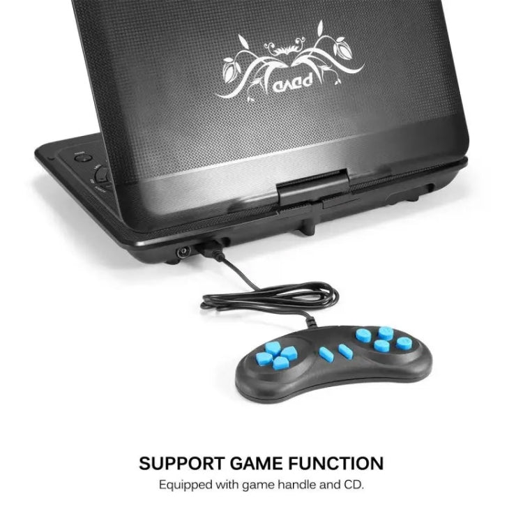 8.5 Inch LCD Screen Portable EVD Multimedia Player Play-watching Machine(EU Plug)