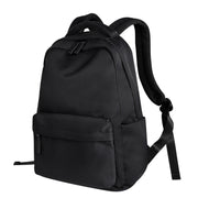 SJ13 13-15.4 inch Large-capacity Water-resistant Wear-resistant Laptop Backpack(Black)