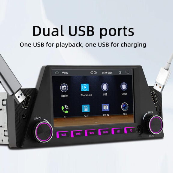 4.7 inch AUTO/CarPlay Navigation Bluetooth FM Radio Car MP5 Marquee(161W)