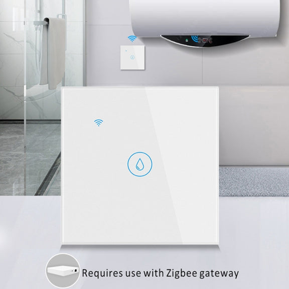 ZigBee 20A Water Heater Switch Black High Power Time Voice Control EU Plug