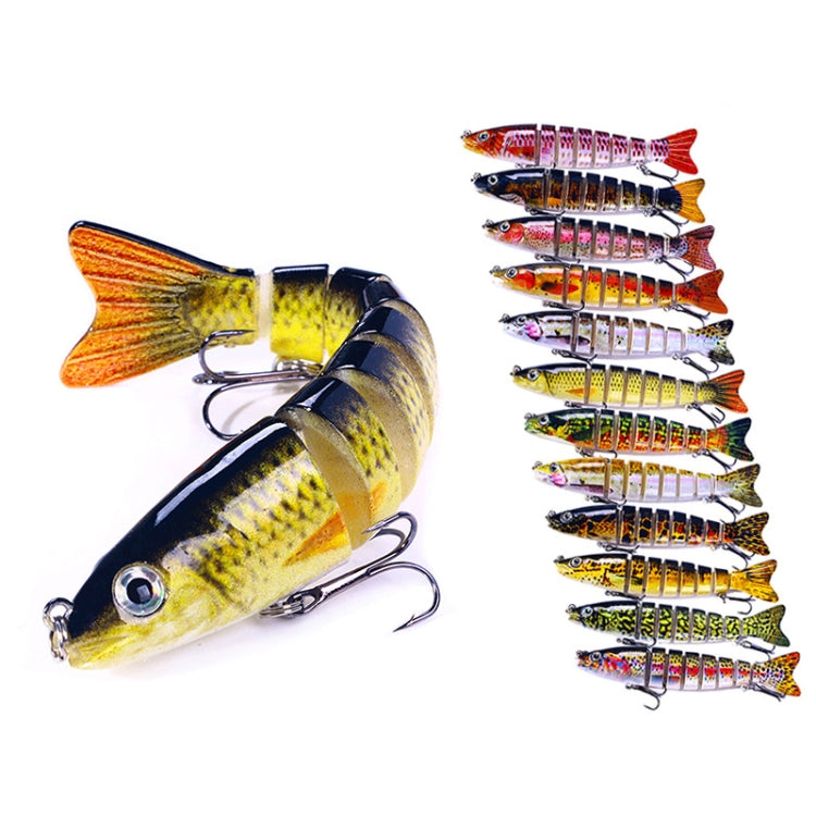 HENGJIA JM064 Multi-section Fish Minnow Bionic Fake Lures Sea Fishing Sinking Lures, Size: 12.8cm 18g(2)