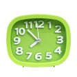 Square Candy Color Stereo Digital Silent Alarm Clock Children Student Alarm Clock(Green) - Alarm Clocks by PMc TechLife | Online Shopping South Africa | PMc TechLife | Buy Now Pay Later Mobicred