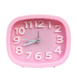 Square Candy Color Stereo Digital Silent Alarm Clock Children Student Alarm Clock(Pink) - Alarm Clocks by PMc TechLife | Online Shopping South Africa | PMc TechLife | Buy Now Pay Later Mobicred
