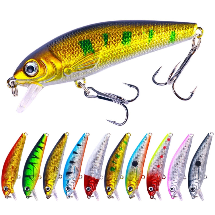 HENGJIA MI158 Floating Mino Bionic Lures, Color: 10 Colors Bagged