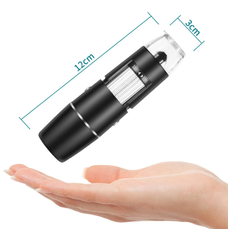 50X-1000X Wireless WIFI Connection LED Light Portable Digital Microscope, Specification: W05-Z11054