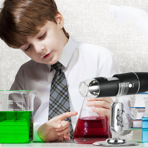 50X-1000X Wireless WIFI Connection LED Light Portable Digital Microscope, Specification: W05-Z11054