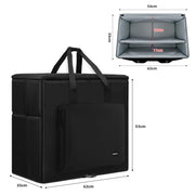 Baona BN-K002 Desktop Computer Host Monitor Keyboard Storage Bag, Size: Large 27 inches