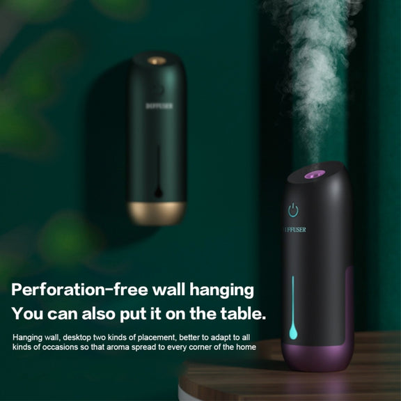 Timed Automatic Spray Air Purification Diffuser, Single Machine, No Essential Oil(2.0 Space Gray)