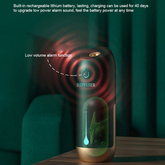 Timed Automatic Spray Air Purification Diffuser, Single Machine, No Essential Oil(2.0 Rose Pink)