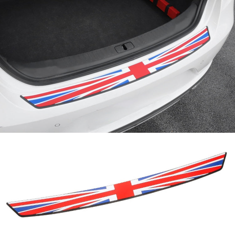 Car Trunk Anti-collision Strip Threshold Decoration Protection Sticker(British Red)